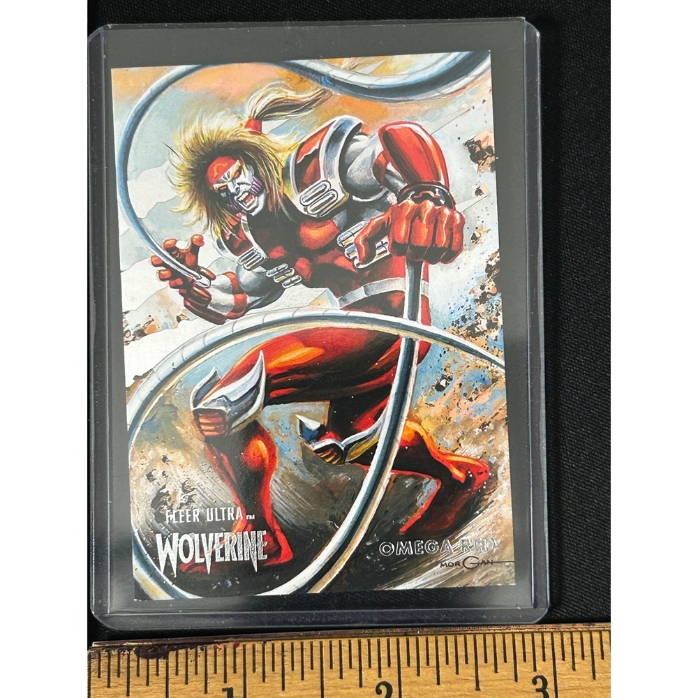 Fleer Ultra Wolverine Omega‎ Red Trading Card 1996